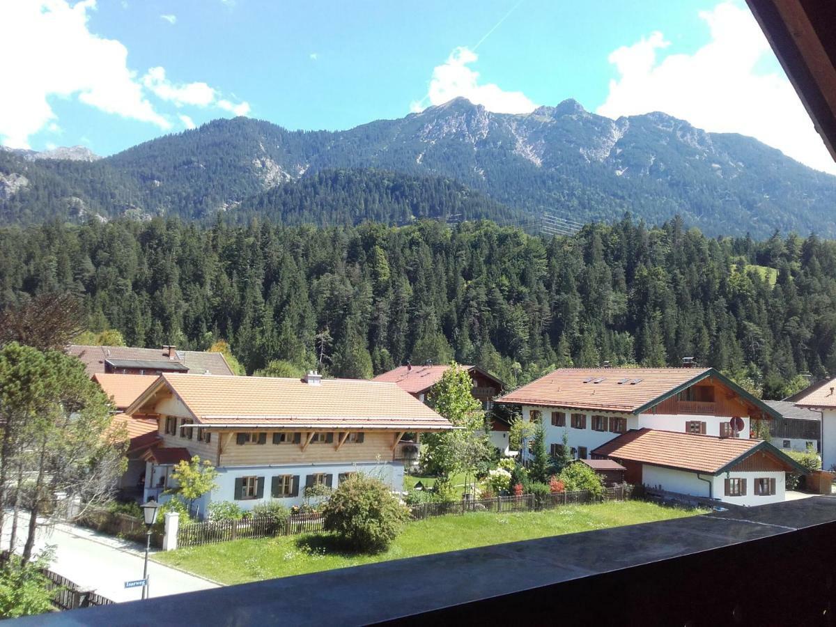 Ferienwohnung Bergfrieden Krün Kültér fotó